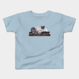 The more people I meet, the more I love my rats! Kids T-Shirt